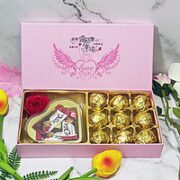 耐临喜 巧克力礼盒装  3粒德芙+9粒金沙