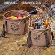伯希和 户外可折叠水桶