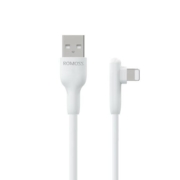 罗马仕苹果数据线iPhone12弯头快充11适用手机7充电线6s器8plus冲电13pro平板ipad加长X闪充xsma手表蓝牙耳机