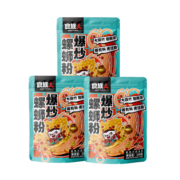 食族人 肥汁米线广西柳州特产螺蛳粉麻酱米线 网红速食米粉米线袋装 【3袋加量装】爆炒螺蛳粉330g*3