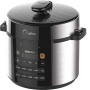 美的（Midea） 电压力锅 双胆高压锅压力锅电压力煲快速煮电饭煲家用大容量5升L 一锅双胆 10大烹饪功能 MY-RY50Q3-FS