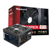 航嘉（Huntkey）额定450W JUMPER450S电脑电源 (主动PFC/双管正激/宽幅电压/背部走线/高性价比)