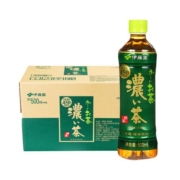 伊藤园（ITO EN）茶饮料浓味绿茶500ml*15瓶无糖提神解渴饮品