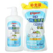 京喜特价APP：Pigeon 贝亲 奶瓶清洗剂 超值促销装 1300ml