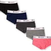 Champion 女士Essential平角内裤 5条装 CW6EU701J 凑单到手￥90.65