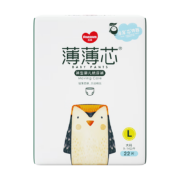 再降价、概率券：五羊FIVERAMS）薄薄芯成长裤 L22片(9-14kg)