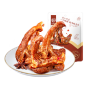 华味亨 零食礼包 肉类多选组合 香辣味鸭锁骨 108g*7件