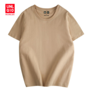 U家同款zmr重磅纯棉短袖t恤男女款圆领宽松情侣纯2023新款