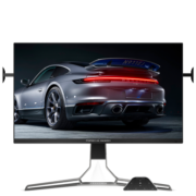 AOC 爱攻&保时捷联名定制二代 31.5英寸 MiniLED 4K 144Hz 快速液晶1ms HDR1400 DTS 游戏电竞显示器 PD32M