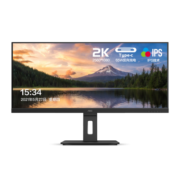 AOC 34英寸 WFHD 21:9带鱼屏 IPS技术 123%sRGB色域 Type-C 65W反向充电 家用办公电脑显示器 Q34P2C