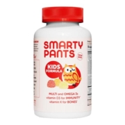 SmartyPants儿童维生素c猫头鹰软糖婴幼儿vd3补锌DHA抵抗力多营养