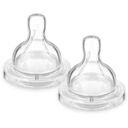 Philips 飞利浦新安怡 Anti-colic 经典+奶嘴 SCF636/27,宽奶嘴 6m+,2件装