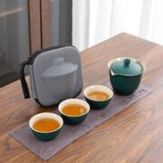 SARCCISSE 飒驰  旅行茶具 快客杯一壶三杯
