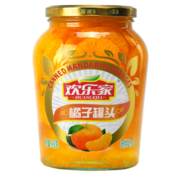 欢乐家 糖水桔子橘子罐头 新鲜水果罐头900g 休闲零食 方便速食