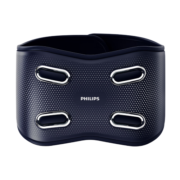 飞利浦（PHILIPS）腰部按摩仪 腰部按摩器 腰腹腰椎冷敷热敷振动护腰缓解酸累便携腰带 送男女友生日礼物7201B