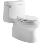 科勒（KOHLER）希玛龙连体抽水马桶坐便器陶瓷座厕喷射虹吸式大冲力305mm5697T
