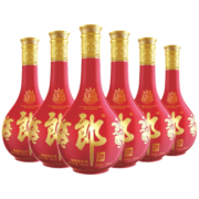 郎酒 红花郎十五（15）53度酱香型白酒 500mlx6瓶 整箱装