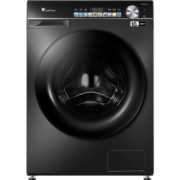 小天鹅（LittleSwan）滚筒洗衣机全自动 超薄全嵌-纤彩 小乌梅轻享版【TD100LVIC】洗烘一体 护色水魔方 大筒径10公斤