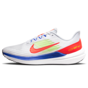 耐克NIKE男子跑步鞋全掌气垫WINFLO 9运动鞋DX3355-100白色42码