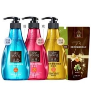 seeyoung 滋源 无硅油玫瑰柔顺/茶树控油清屑精油洗发水 400ml*2件 +赠洗发水200ml
