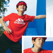 adidas 阿迪达斯 儿童运动经典短袖T恤