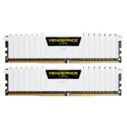 美商海盗船（USCORSAIR）16GB(8G×2)套装 DDR4 4000 台式机内存条 复仇者LPX系列 白色 游戏型
