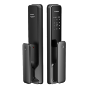 凯迪仕（KAADAS）指纹锁 智能门锁X1 家用密码防盗智能锁 全自动电子锁 APP智控 皓月黑