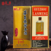 贵州蓝翁酱香型白酒53度坤沙30号纯粮食高粱酒500ml*6瓶整箱特价