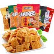 琥珀小米锅巴618g 休闲小零食膨化食品怀旧童年锅巴办公室零食礼包