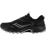 Saucony索康尼远足15男缓震越野鞋跑山跑鞋EXCURSION 15黑灰40.5