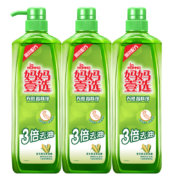 PLUS会员、概率券：妈妈壹选 餐具净洗洁精   1kg*3支装