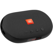 JBL TUNE3 多功能插卡蓝牙音箱 便携式户外音响播放器 FM收音机TF卡 学生学习老人娱乐情人节礼物黑色