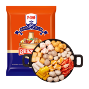 兴威（XINGWEI）合家乐火锅丸子1000g（500g*2袋）10款丸子 烧烤食材 麻辣烫