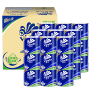 维达（Vinda）卷纸 蓝色经典160克27卷 4层加厚 卫生纸卷筒纸 纸巾卷纸 整箱