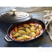 Staub 珐宝 椭圆形珐琅铸铁锅炖锅23cm