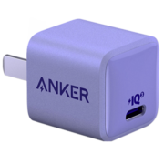 Anker安克 Nano小彩充PD20W 苹果快充充电器 支持iPhone8-14全系快充 薰衣草灰【20W PD充电器|苹果同芯】