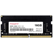 阿斯加特（Asgard）16GB DDR4 2666 笔记本内存条 列-精选颗粒/稳定兼容