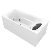 科勒（KOHLER） 科勒按摩浴缸整体独立浴缸皓玥1.6m/1.7m家用成人浴缸 76449-NW1.7米右角位）自带龙头