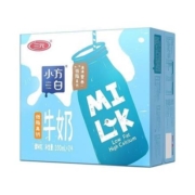 概率券:三元 小方白低脂高钙牛奶200ml*24盒*4件