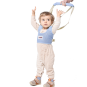 aardman婴儿学步带婴幼儿学走路神器背带安全防勒学步带透气款A2033蓝色