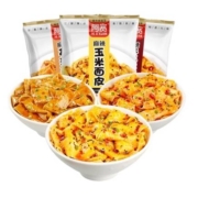 阿宽 面皮干拌面宽面10袋