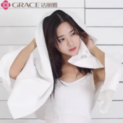 PLUS会员！GRACE 洁丽雅 一次性浴巾 1包  70*90cm