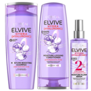 L'Oréal Paris欧莱雅 Elvive Hydra 透明质酸洗护三件套 凑单到手约￥108.81