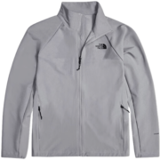 北面（The North Face）软壳衣男23春季新款户外运动舒适防风上衣休闲夹克外套7WAK A91/灰色 M/170
