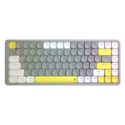 REDRAGON 红龙 TL84-B 82键 有线机械键盘 晨曦初露 高特矮红轴 RGB