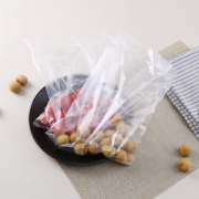 洁成保鲜袋家用经济装厚实食品级专用食品袋 保鲜袋大中小组合220只+点断保鲜膜30米