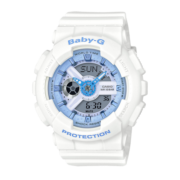 卡西欧（CASIO）BABY-G哆啦A梦原型款时尚女士运动电子石英日韩手表BA-110BE-7A
