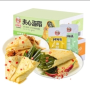 川阿婆夹心海带脆菇500克开袋即食小零食