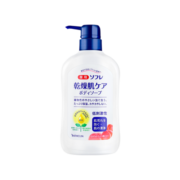 巴斯克林舒芙蕾沐浴露（白桃香）550ml 草本滋养温和沐浴液 (日本进口)