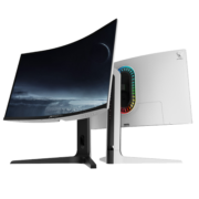 HKC 蚂蚁电竞 27英寸2K专业144HZ电竞1000R曲面1ms HDR 显示器ANT27TQC